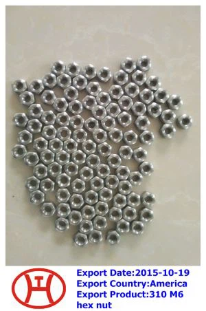 310  M 6  Nakrętka sześciokątna