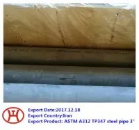 ASTM A312 TP347 Rura stalowa 3 cale